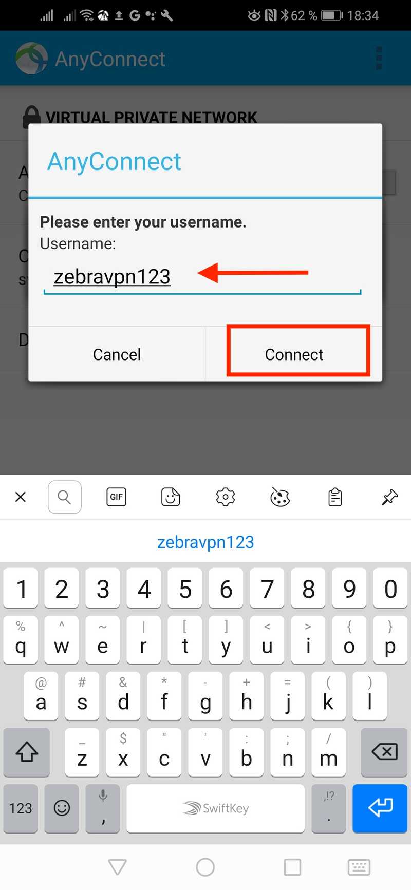 cisco anyconnect android step 12
