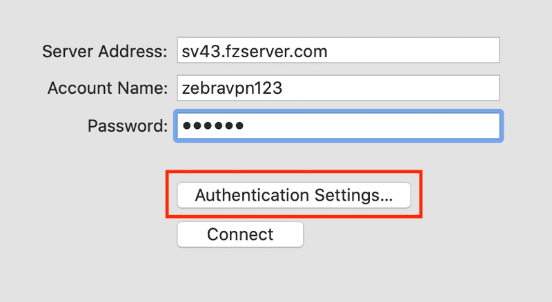 cisco ipsec MacOs screens guide