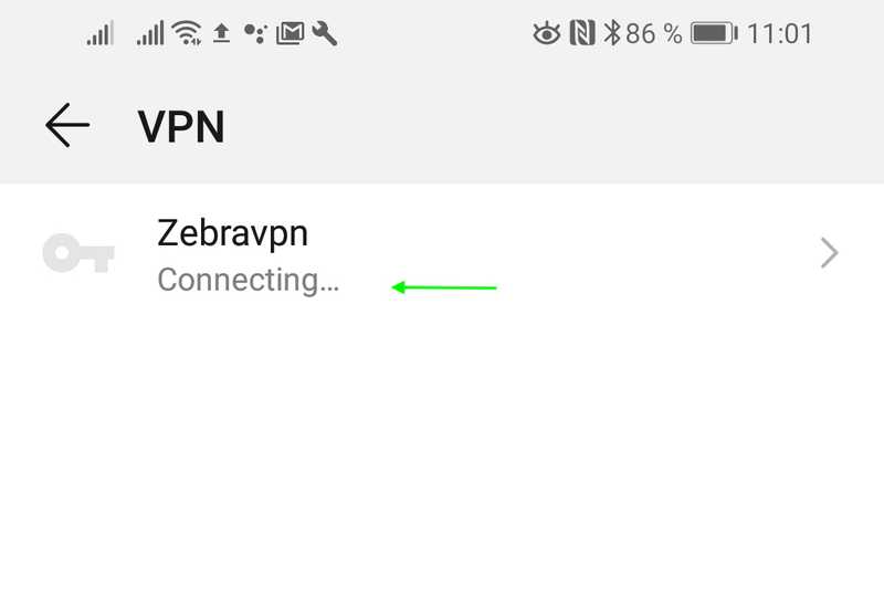 android setup pptp vpn step 8