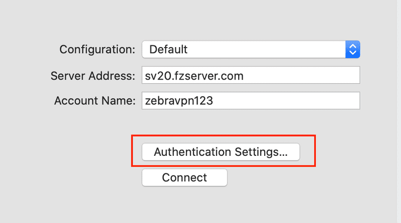 l2tp macOs setup guide step 3 