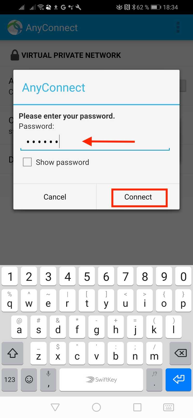 cisco anyconnect android step 13