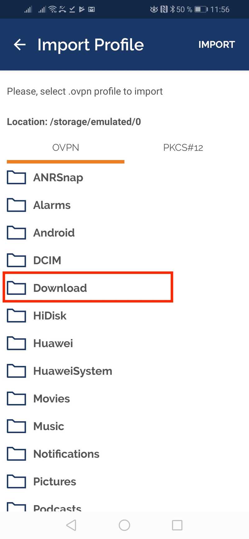 openvpn android screens guide