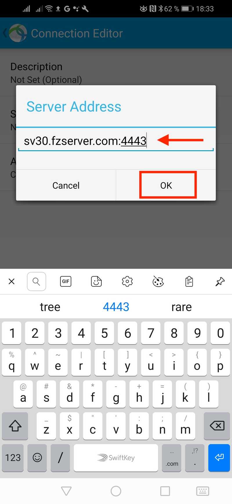 cisco anyconnect android step 6